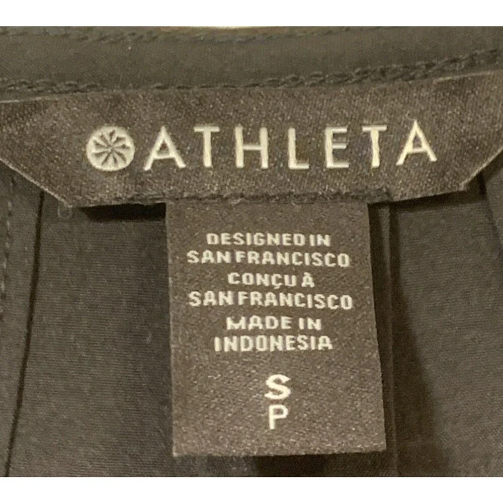 Athleta Flex Jumpsuit Size Small In Black Originally $139. NWT